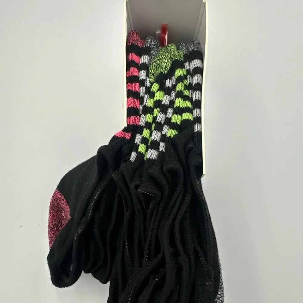 K Swiss Foot Liners Socks Ladies Womens Size 9-11 Silicone Tab No Show 6 PAIRS‎